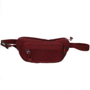 Gucci GG Crossbody Waist Bag Bordeaux